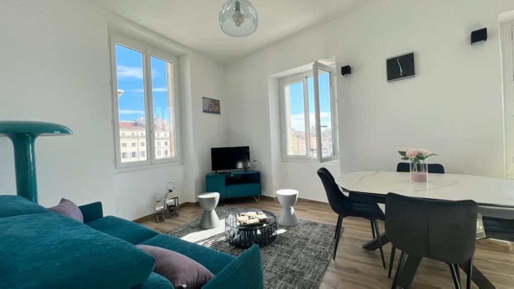 马赛Face Au Vieux Port Vue 180 De Notre Dame Au Panier公寓 外观 照片