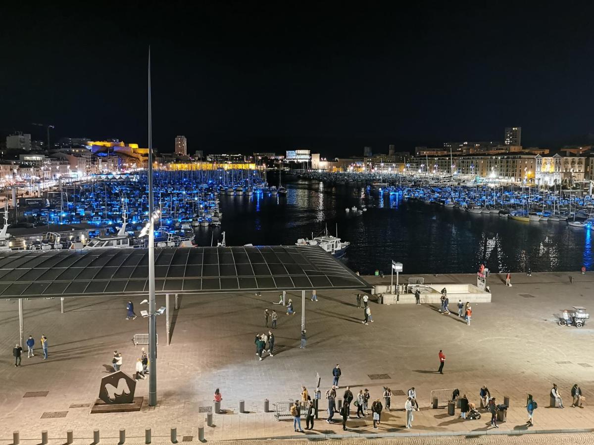 马赛Face Au Vieux Port Vue 180 De Notre Dame Au Panier公寓 外观 照片